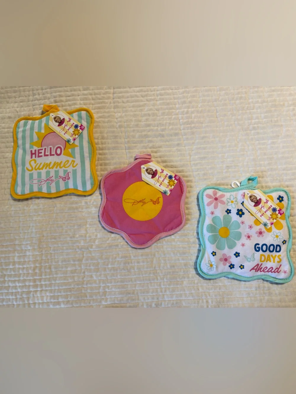 Set of 3 Dolly Parton Oven Mitts